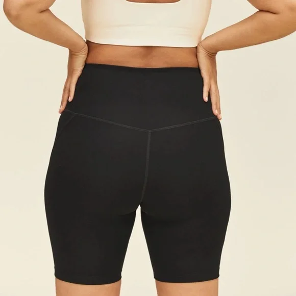 NWT Girlfriend Collective Black High Rise Bike Short Sz 4XL - Picture 5 of 10